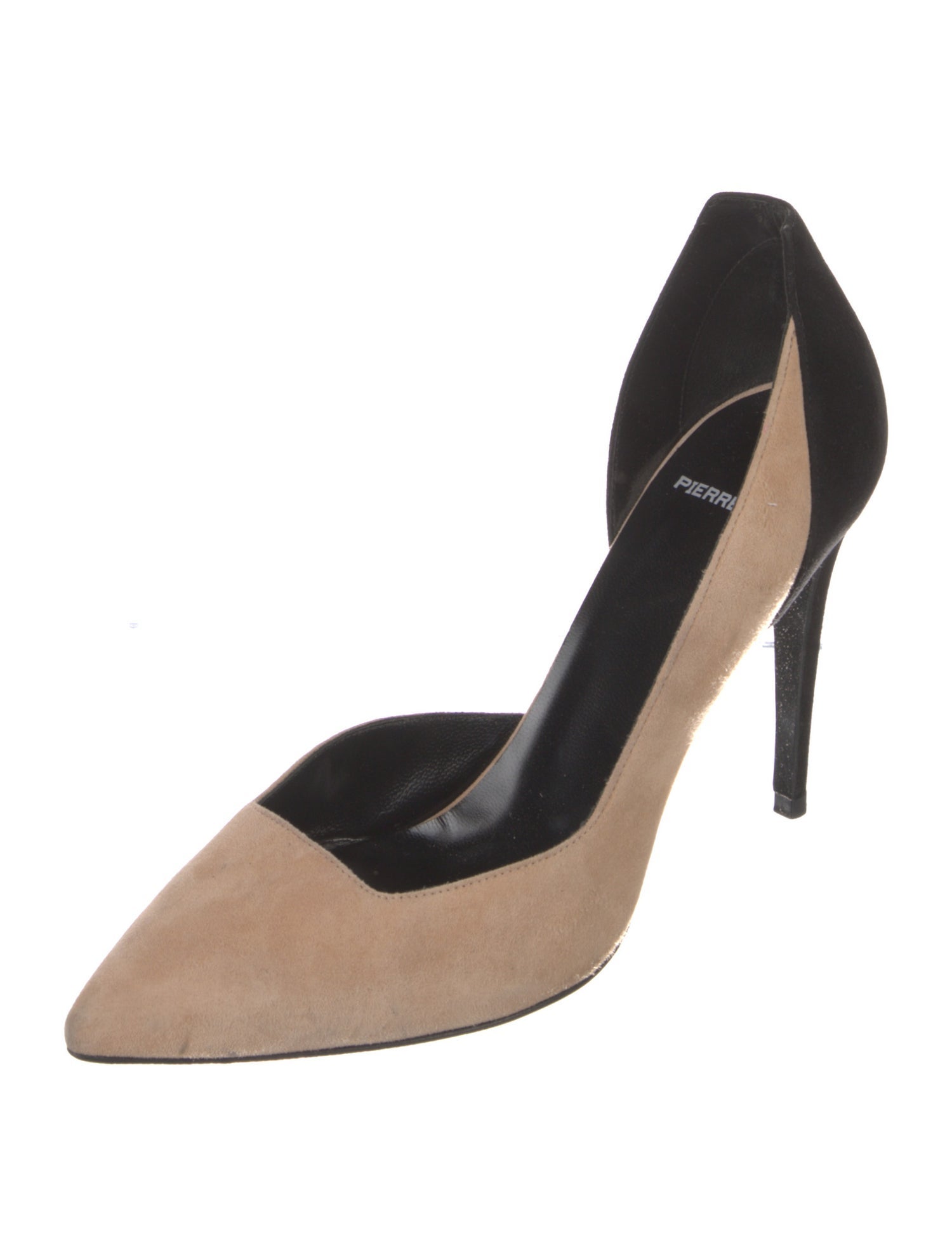 Pierre Hardy Suede D'Orsay Pumps
