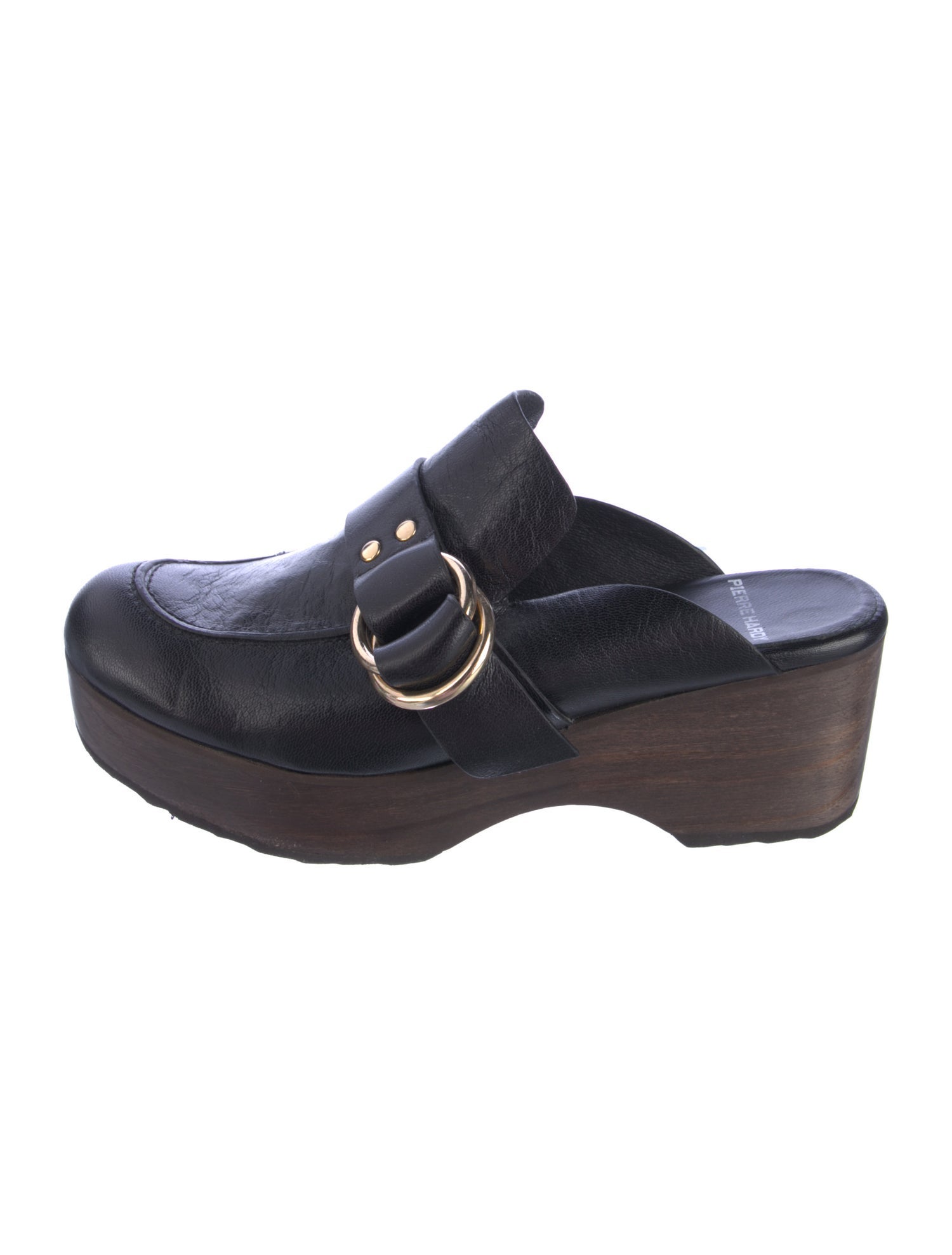 Pierre Hardy Leather Mules