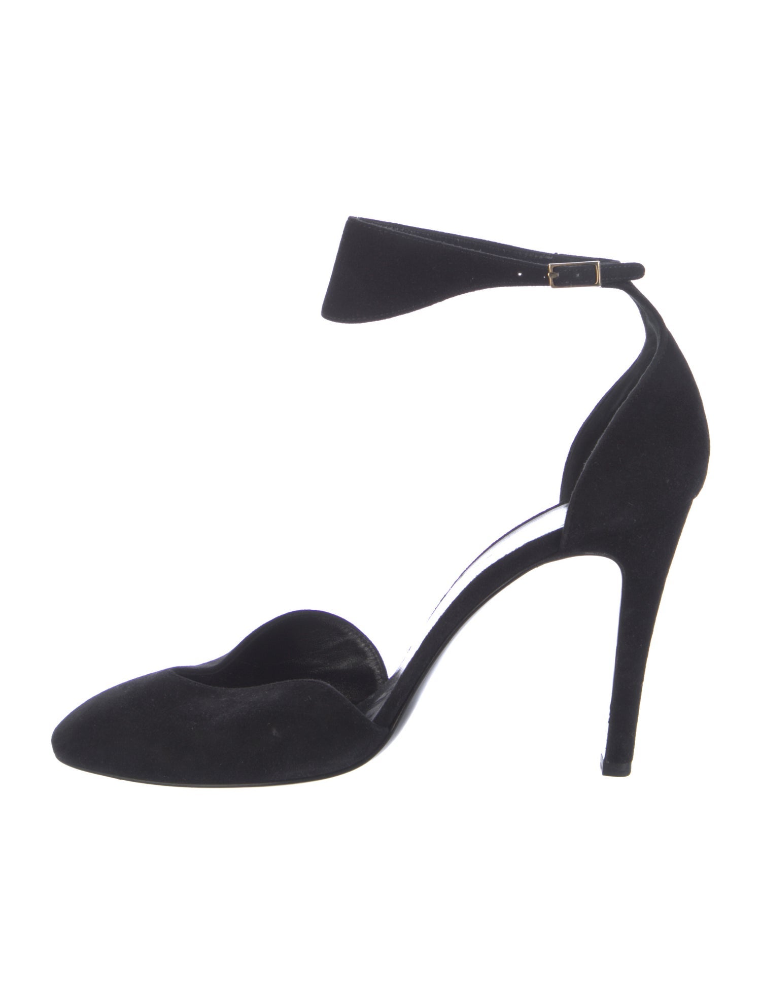 Pierre Hardy Suede D'Orsay Pumps