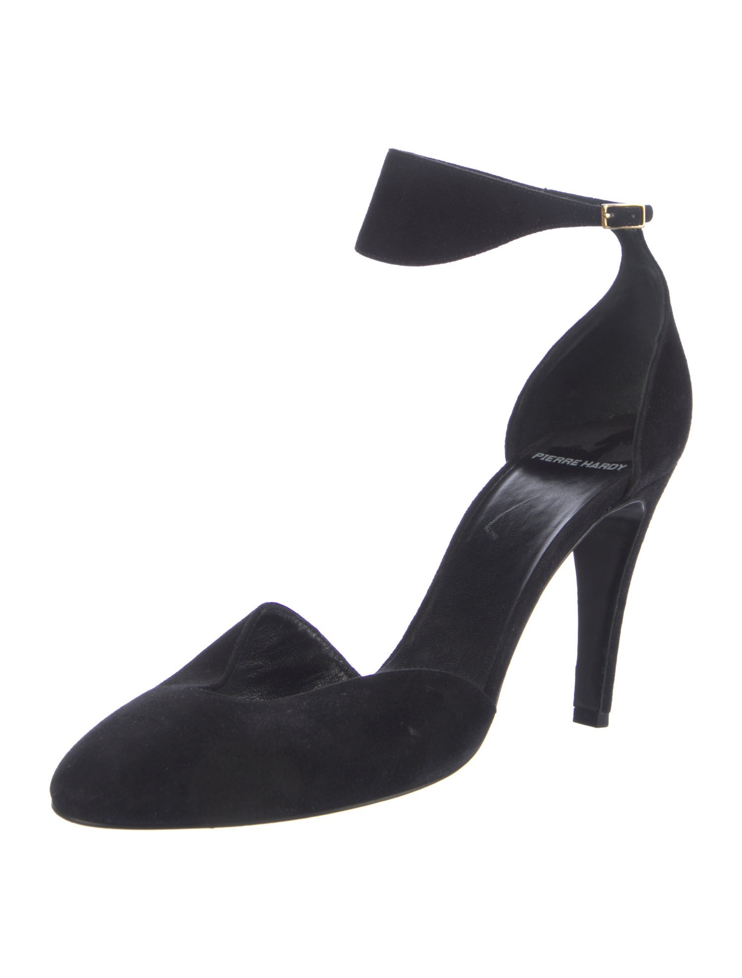 Pierre Hardy Suede D'Orsay Pumps