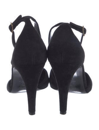 Pierre Hardy Suede D'Orsay Pumps