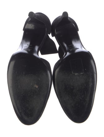 Pierre Hardy Suede D'Orsay Pumps