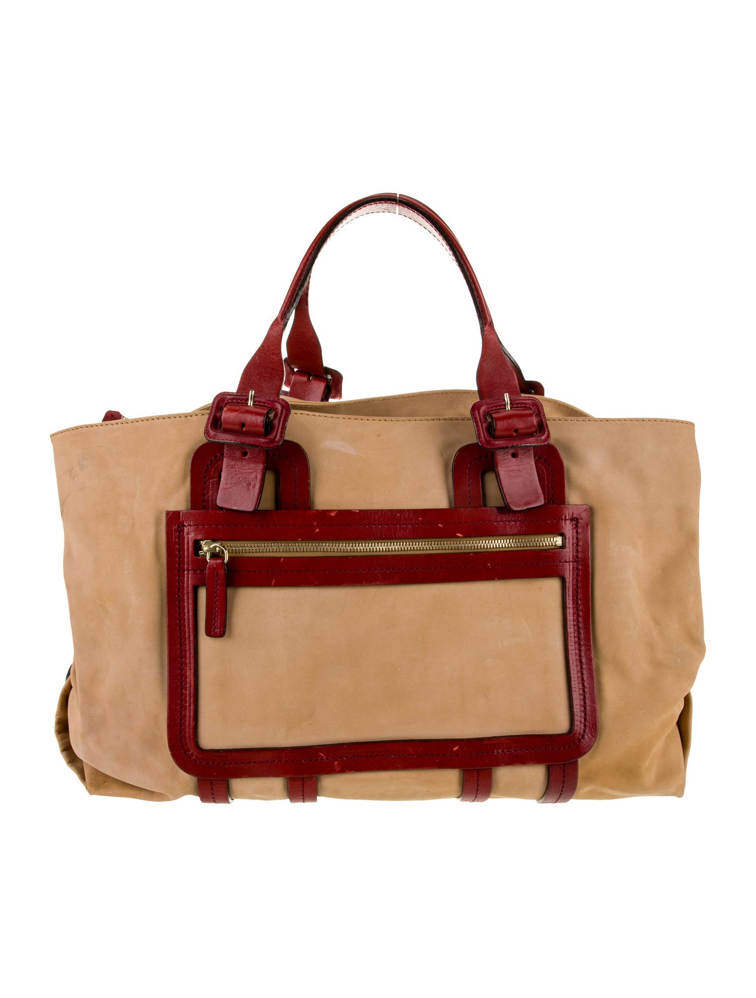 Pierre Hardy Suede Weekender Bag
