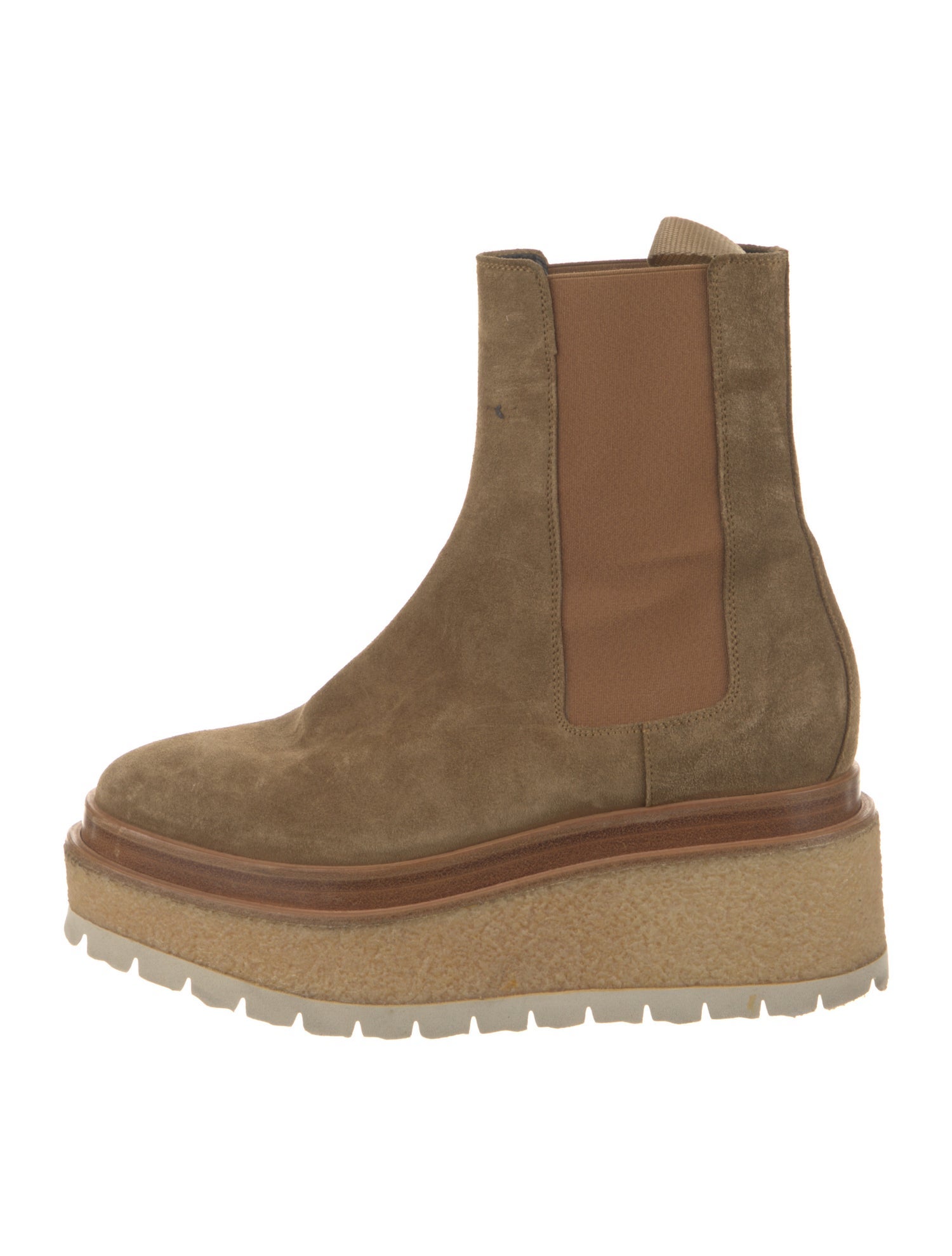 Pierre Hardy Suede Chelsea Boots