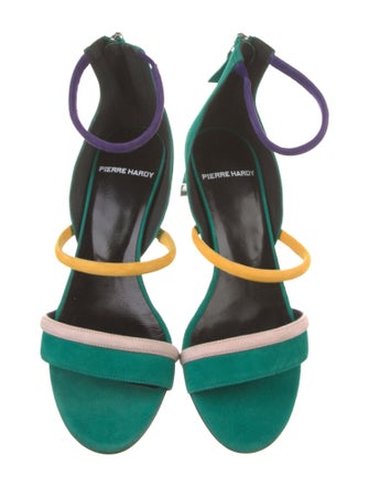 Pierre Hardy Suede Sandals