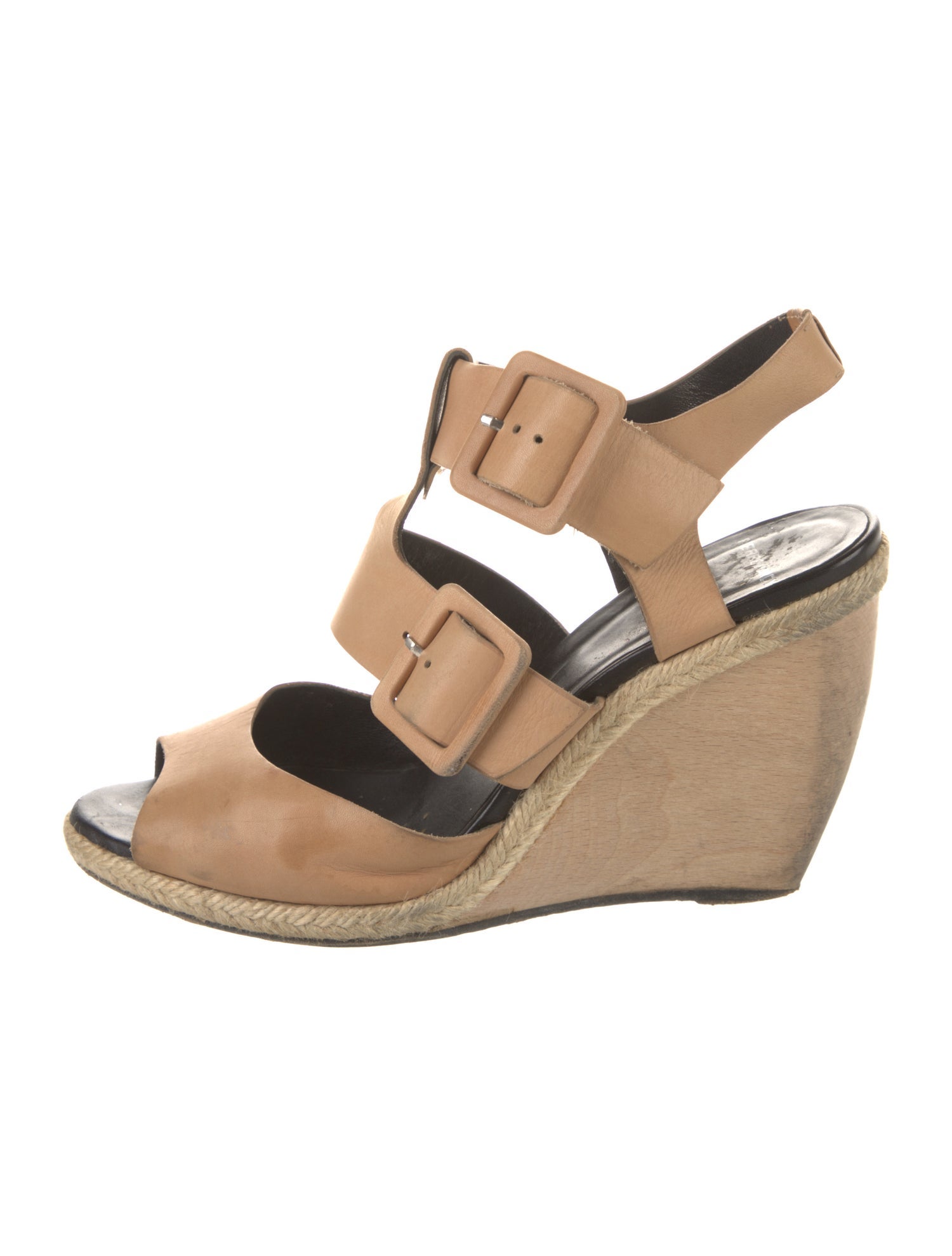 Pierre Hardy Leather Slingback Sandals