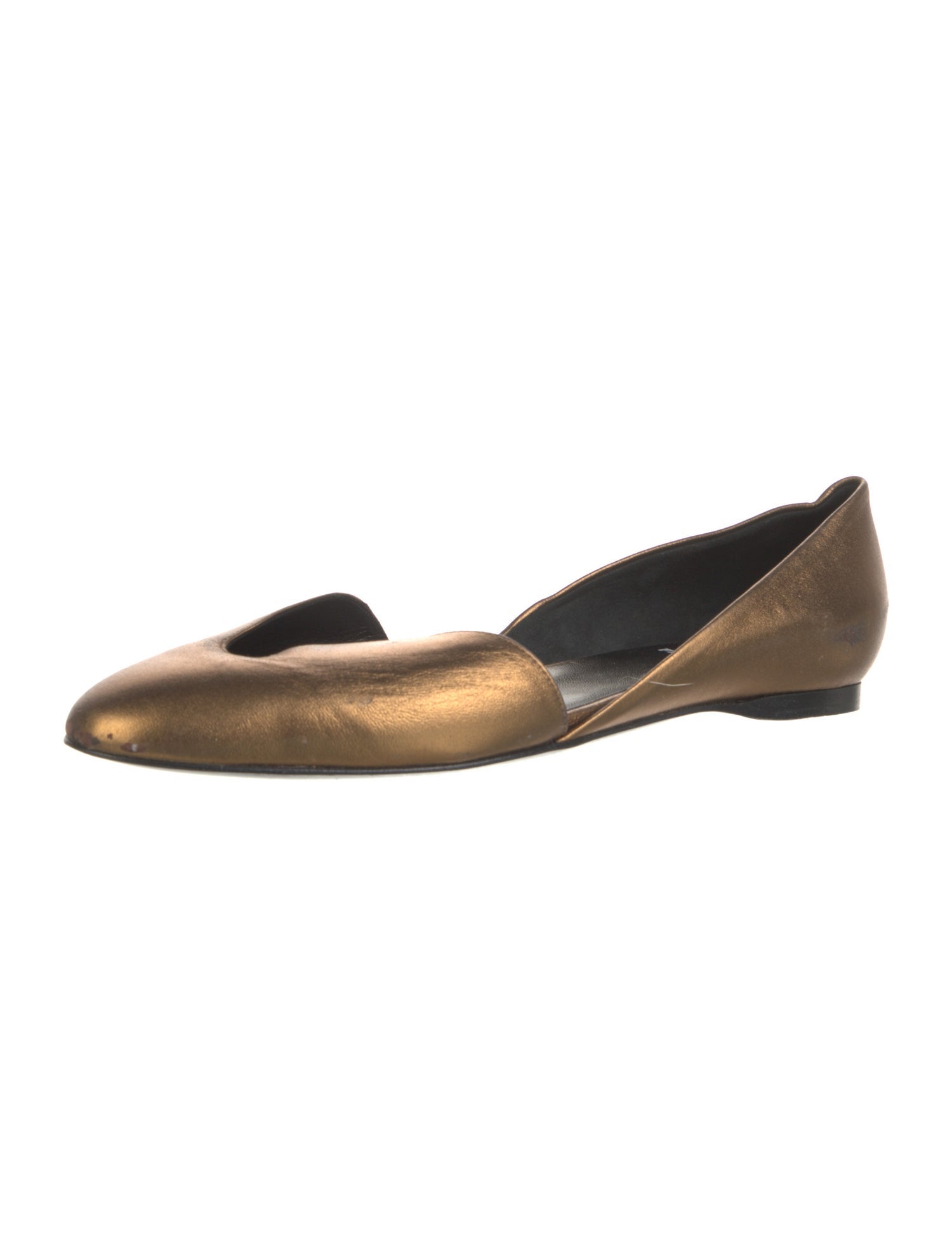 Pierre Hardy Leather D'Orsay Flats