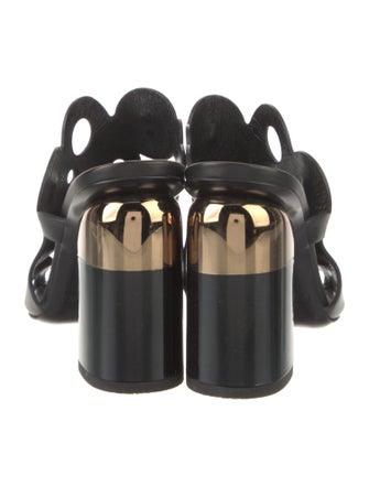 Pierre Hardy Leather Slides