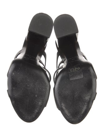 Pierre Hardy Leather Slides