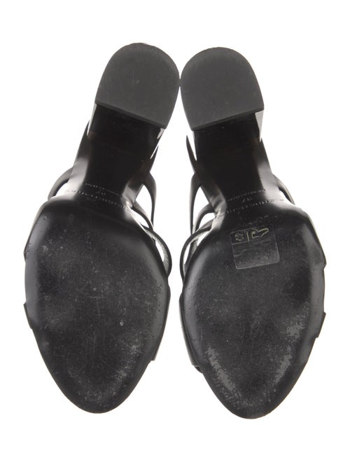 Pierre Hardy Leather Slides