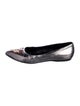 Pierre Hardy Leather Studded Accents Ballet Flats