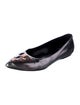 Pierre Hardy Leather Studded Accents Ballet Flats