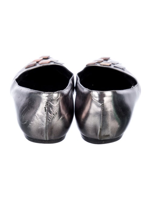 Pierre Hardy Leather Studded Accents Ballet Flats