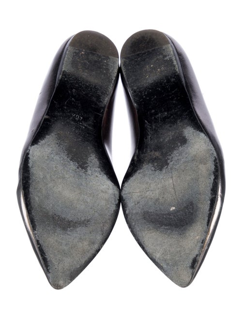 Pierre Hardy Leather Studded Accents Ballet Flats