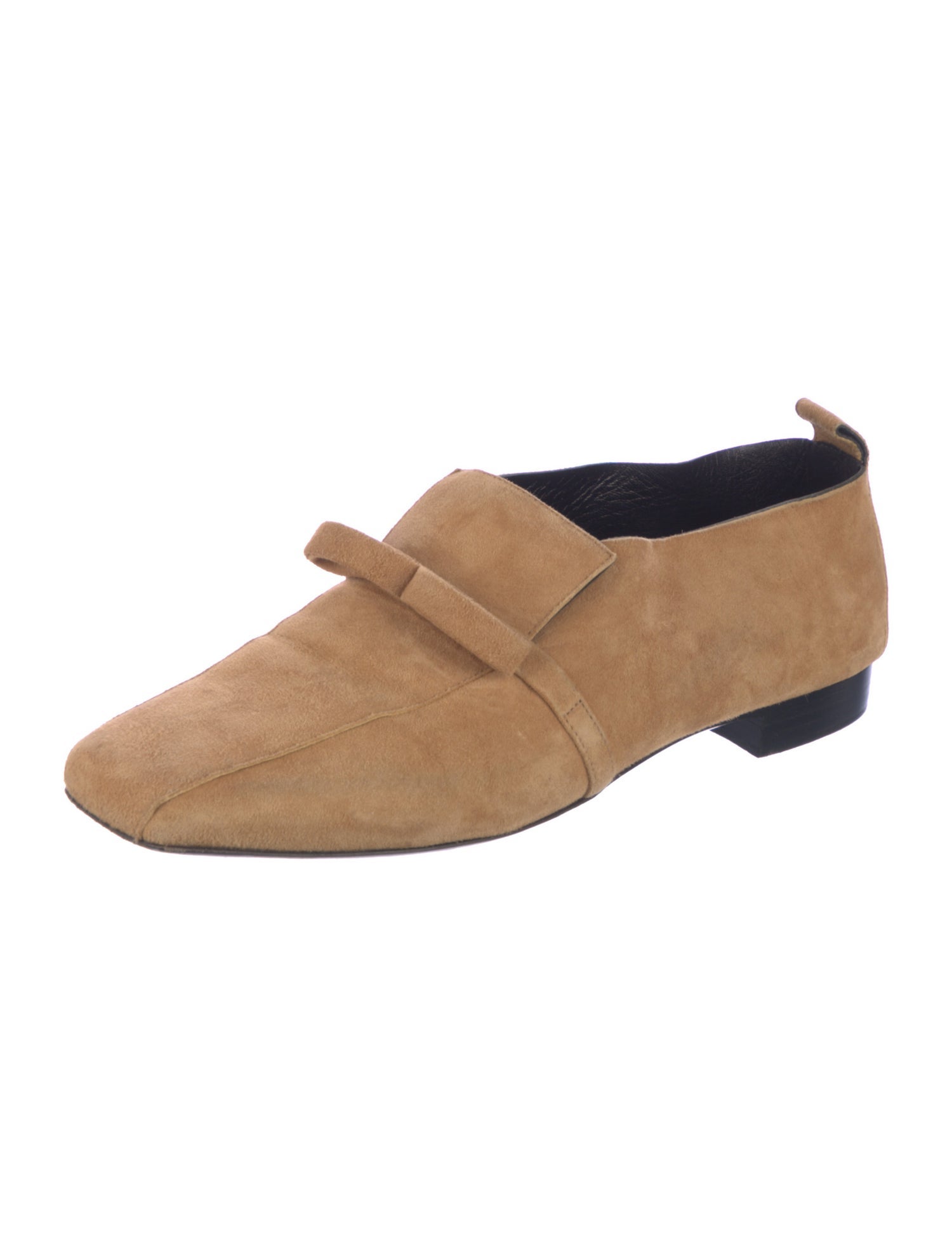 Pierre Hardy Suede Bow Accents Loafers