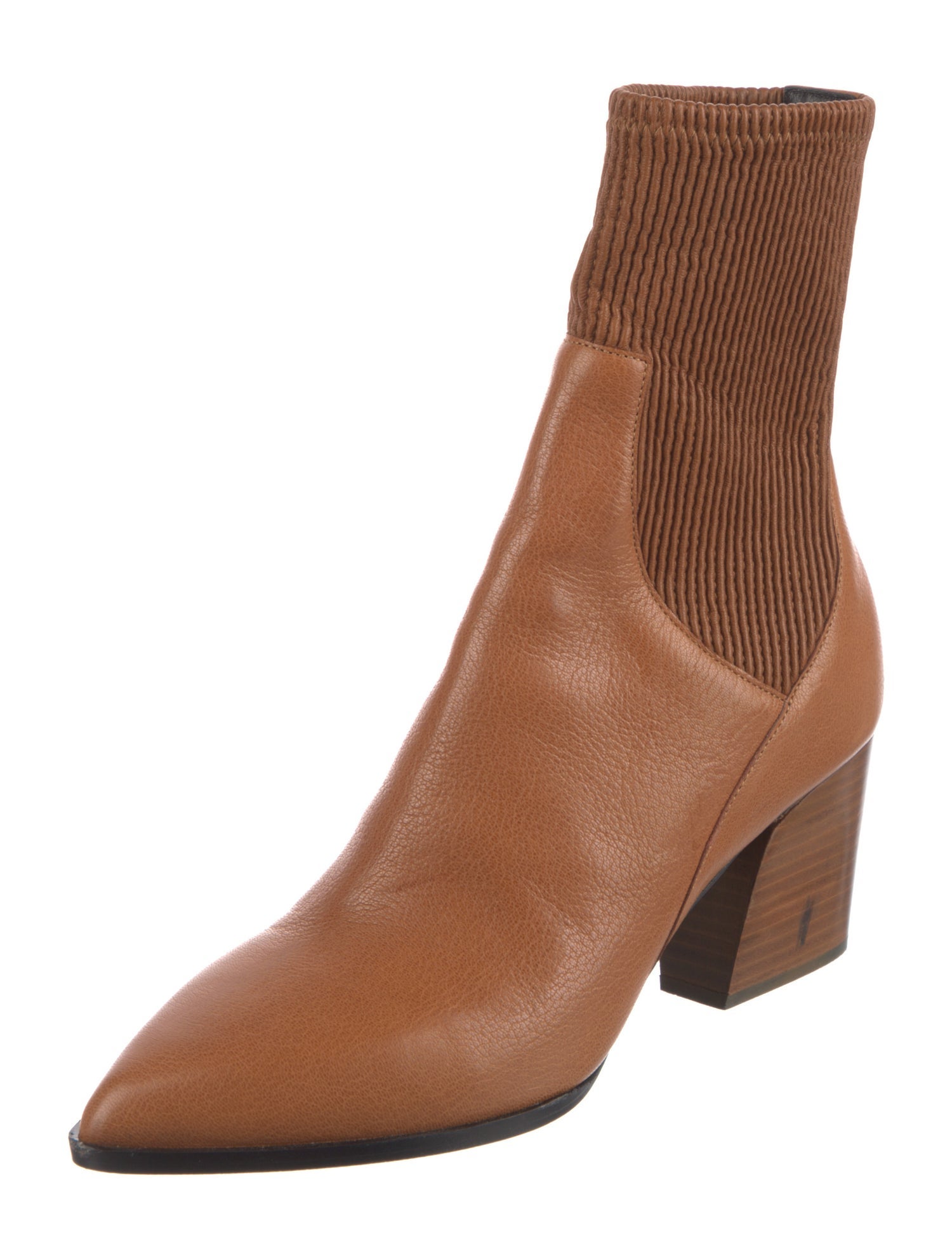 Pierre Hardy Leather Sock Boots