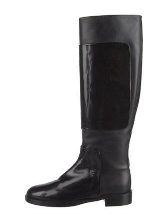 Pierre Hardy Leather Riding Boots