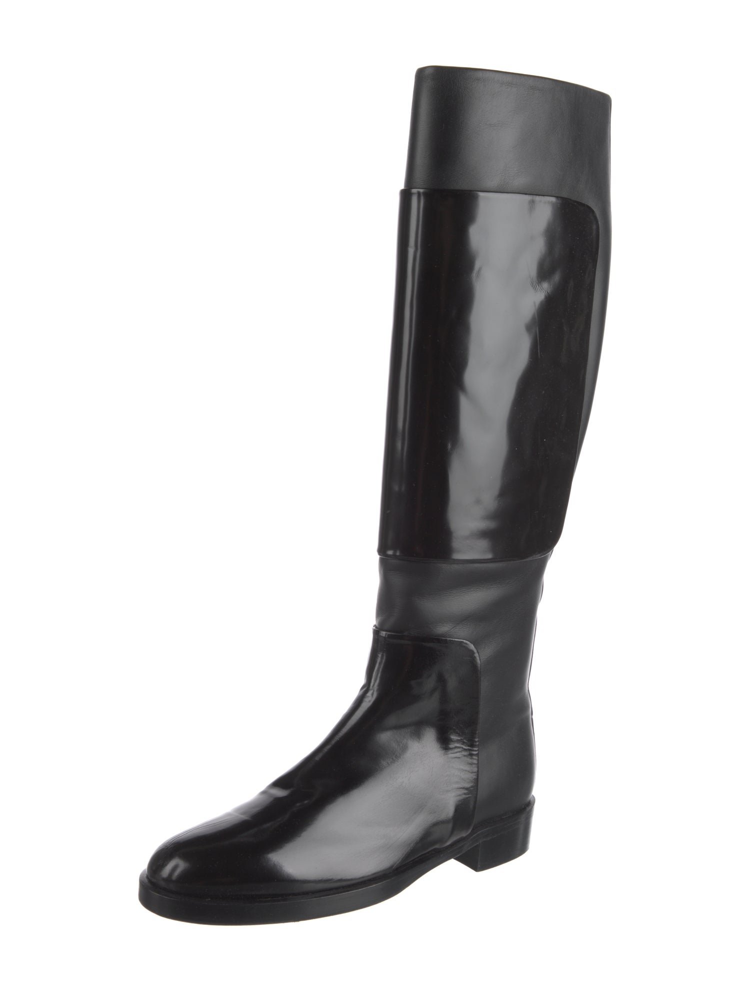 Pierre Hardy Leather Riding Boots