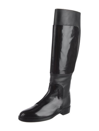 Pierre Hardy Leather Riding Boots
