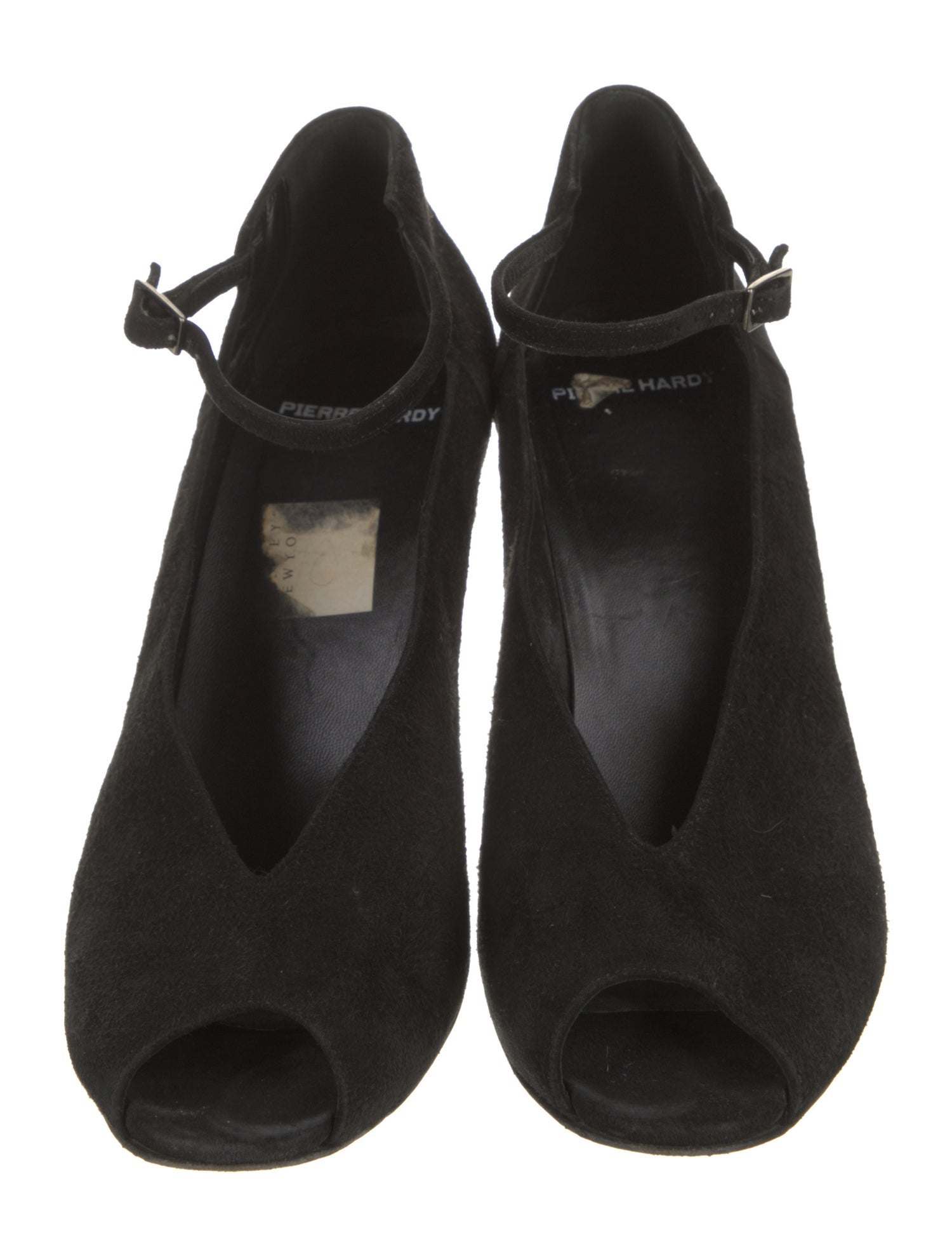 Pierre Hardy Suede D'Orsay Pumps