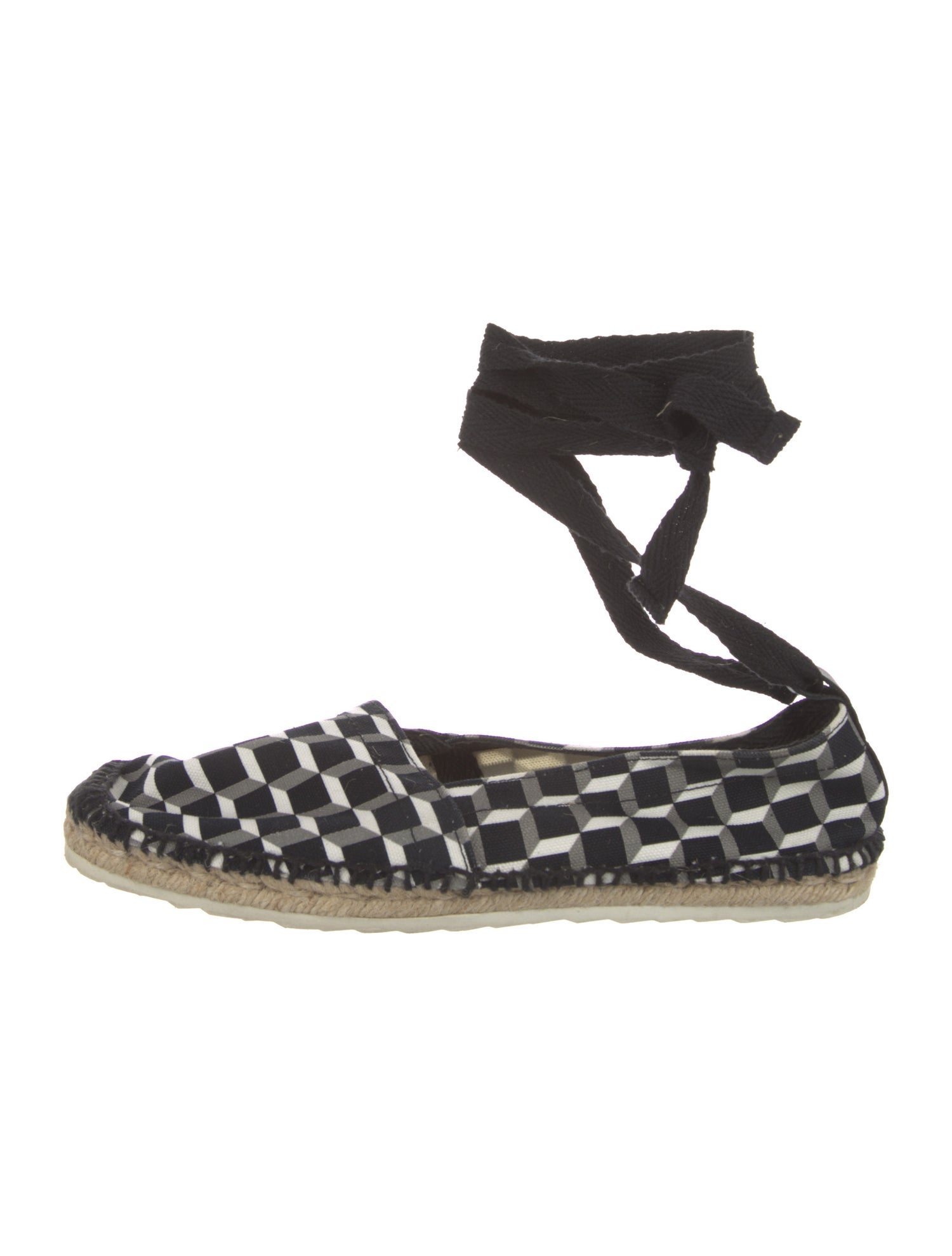 Pierre Hardy Canvas Printed Flats