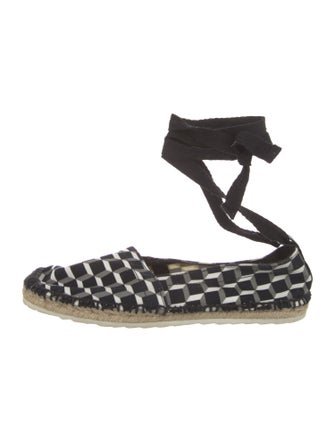 Pierre Hardy Canvas Printed Flats