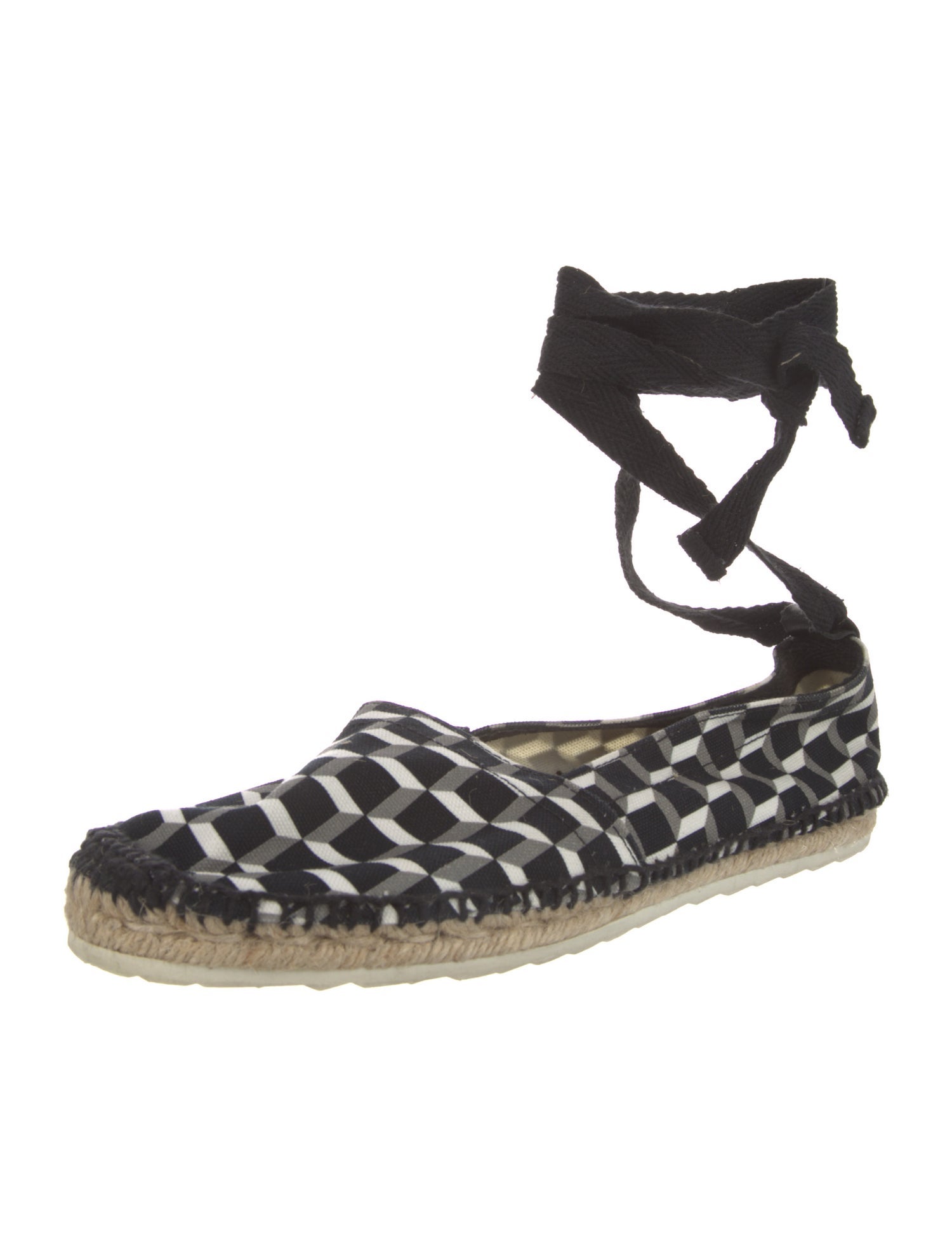 Pierre Hardy Canvas Printed Flats