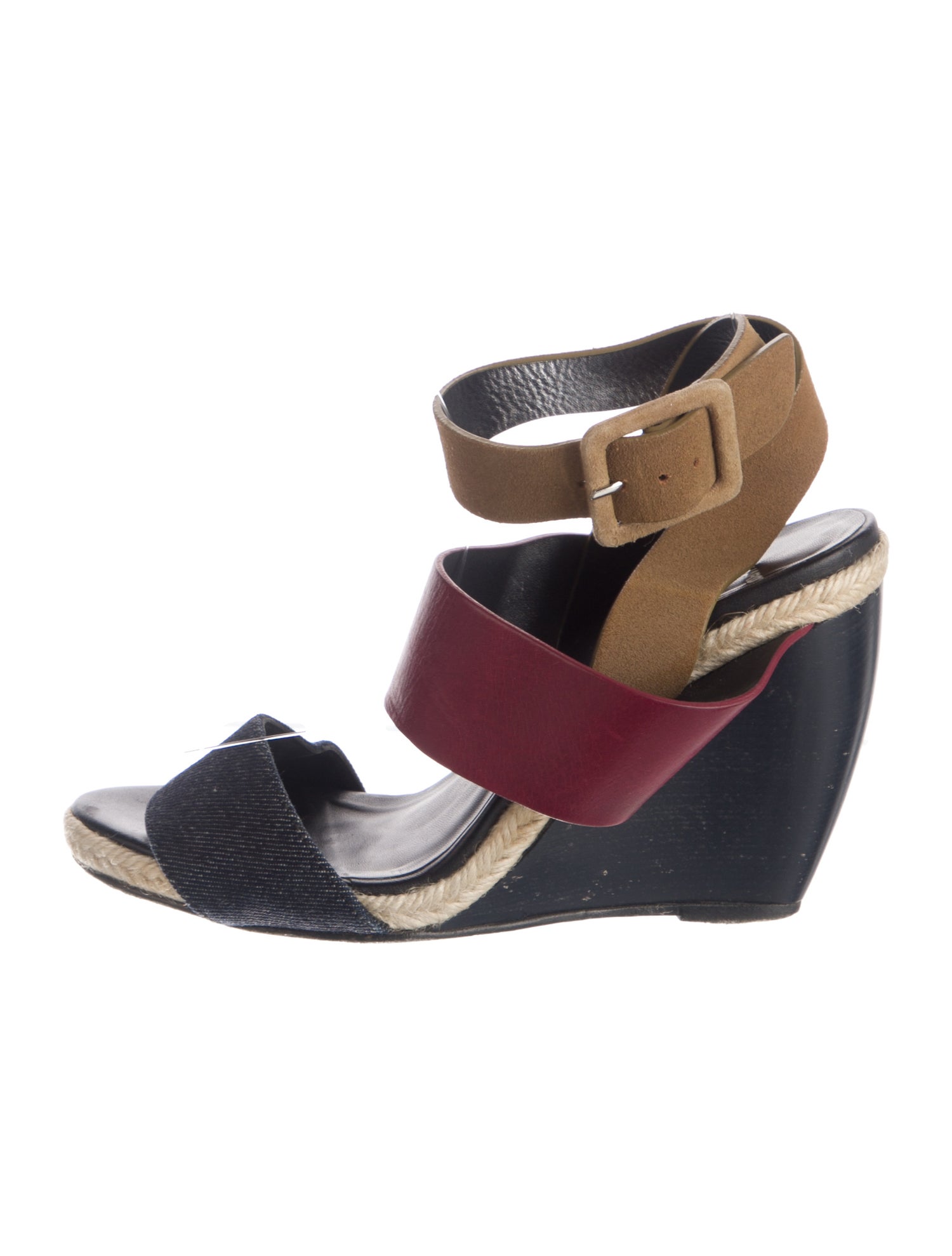 Pierre Hardy Leather Slingback Sandals