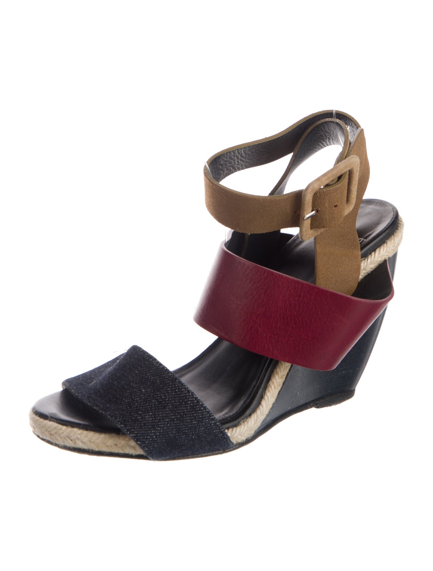 Pierre Hardy Leather Slingback Sandals