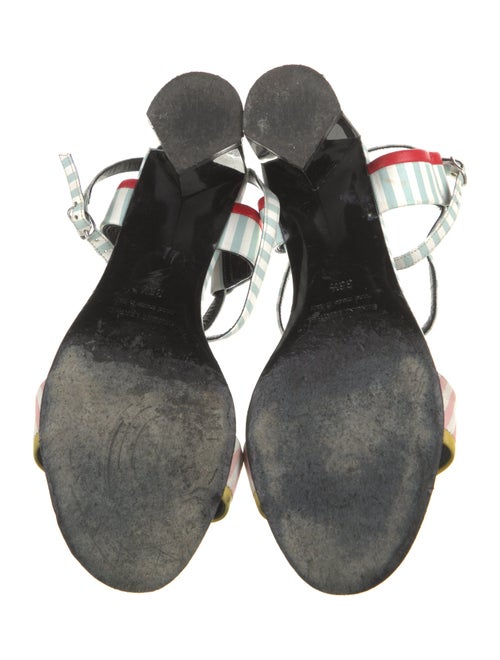 Pierre Hardy Leather Printed Sandals