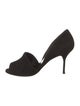 Pierre Hardy Velvet D'Orsay Pumps