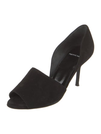 Pierre Hardy Velvet D'Orsay Pumps
