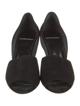 Pierre Hardy Velvet D'Orsay Pumps