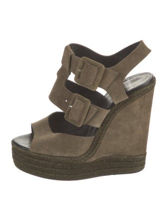 Pierre Hardy Suede Espadrilles