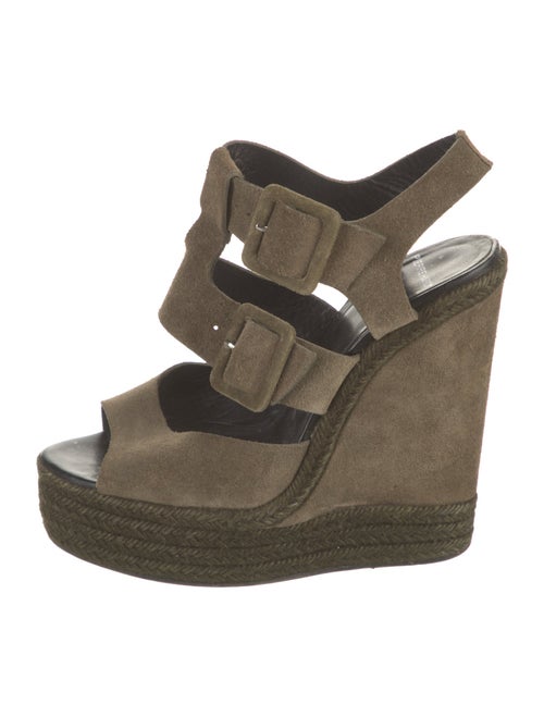 Pierre Hardy Suede Espadrilles