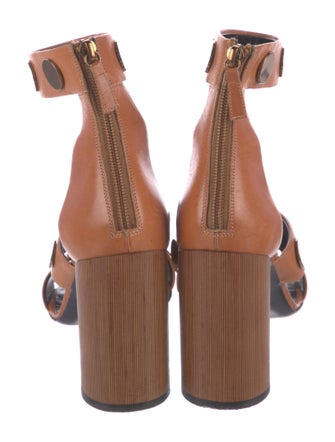 Pierre Hardy Leather Studded Accents Gladiator Sandals