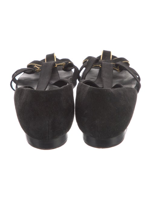 Pierre Hardy Suede D'Orsay Flats