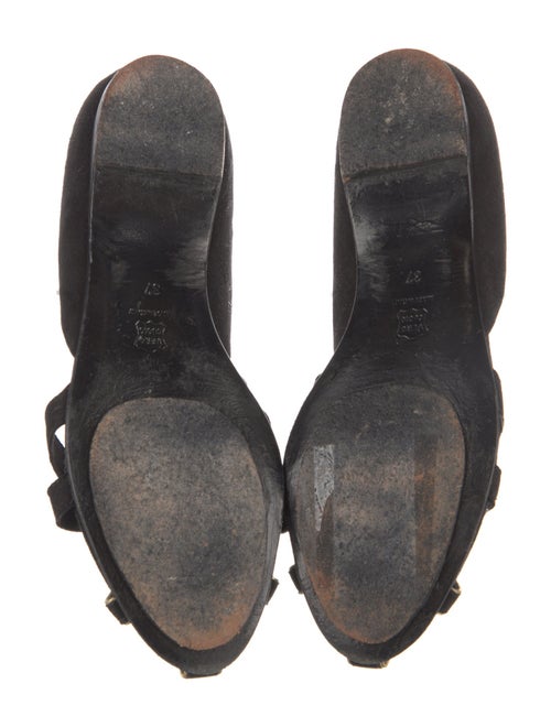 Pierre Hardy Suede D'Orsay Flats