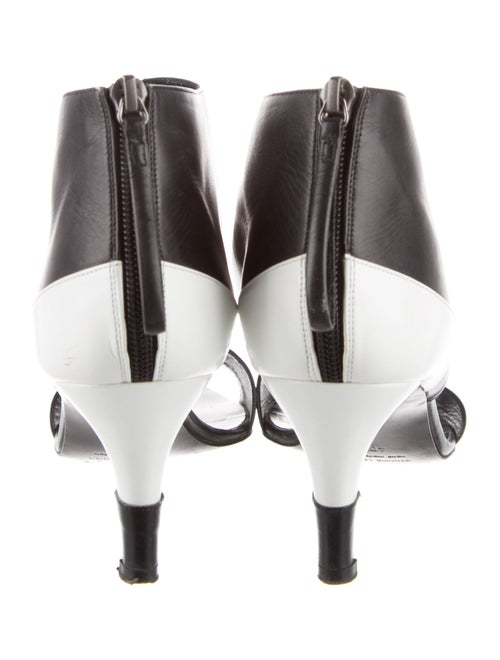 Pierre Hardy Leather Colorblock Pattern Slingback Sandals