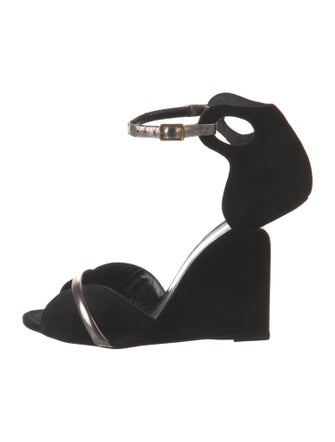 Pierre Hardy Suede Sandals