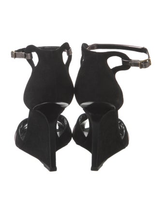 Pierre Hardy Suede Sandals