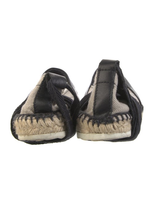 Pierre Hardy Canvas Leather Trim Embellishment Espadrilles