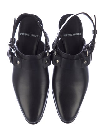 Pierre Hardy Leather Slingback Pumps