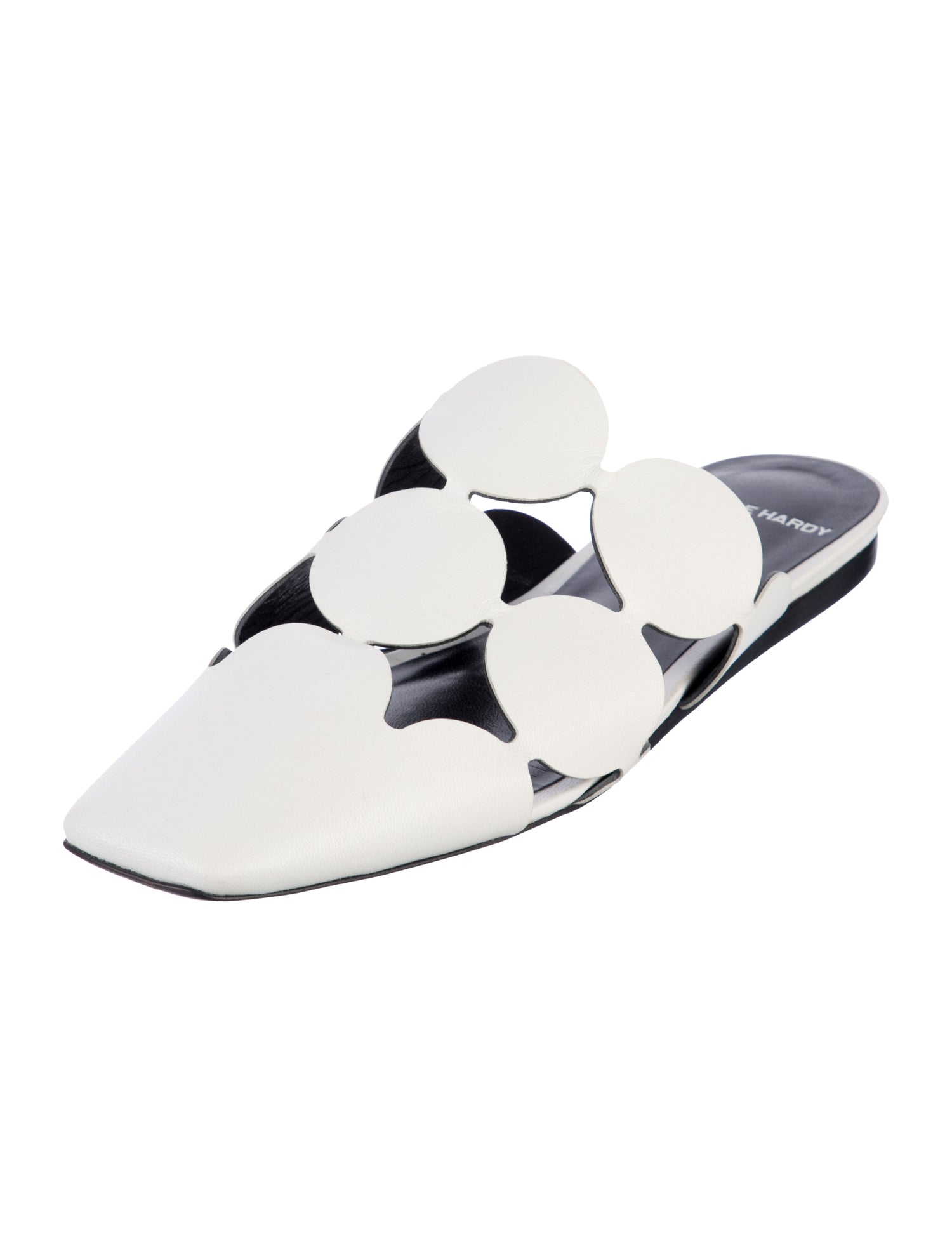 Pierre Hardy Leather Mules