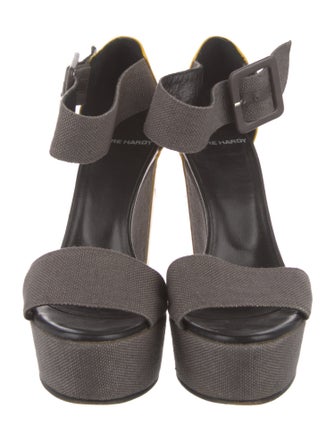 Pierre Hardy Canvas Pumps