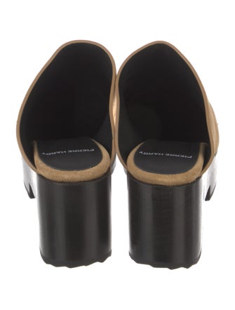 Pierre Hardy Suede Mules