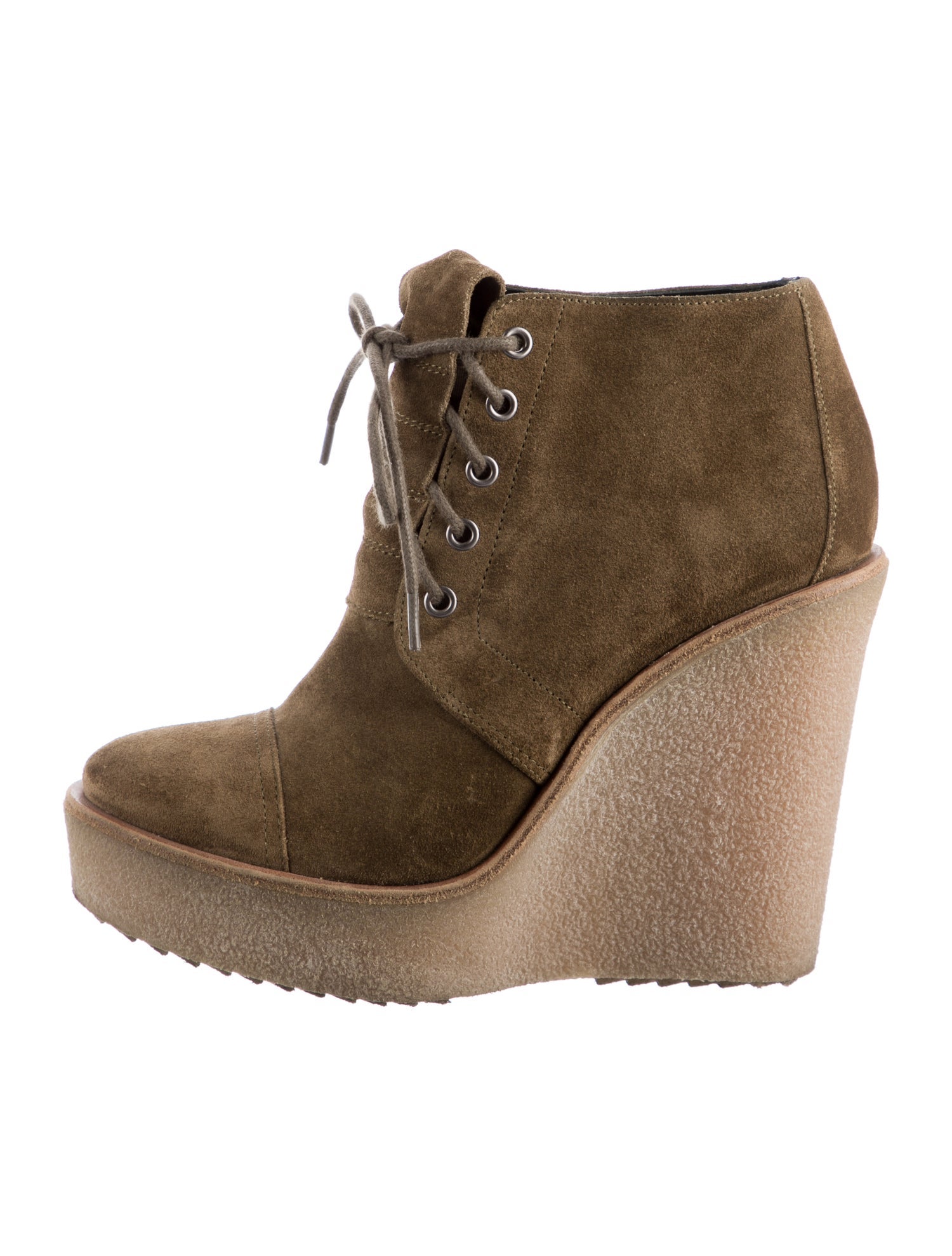 Pierre Hardy Suede Lace-Up Boots