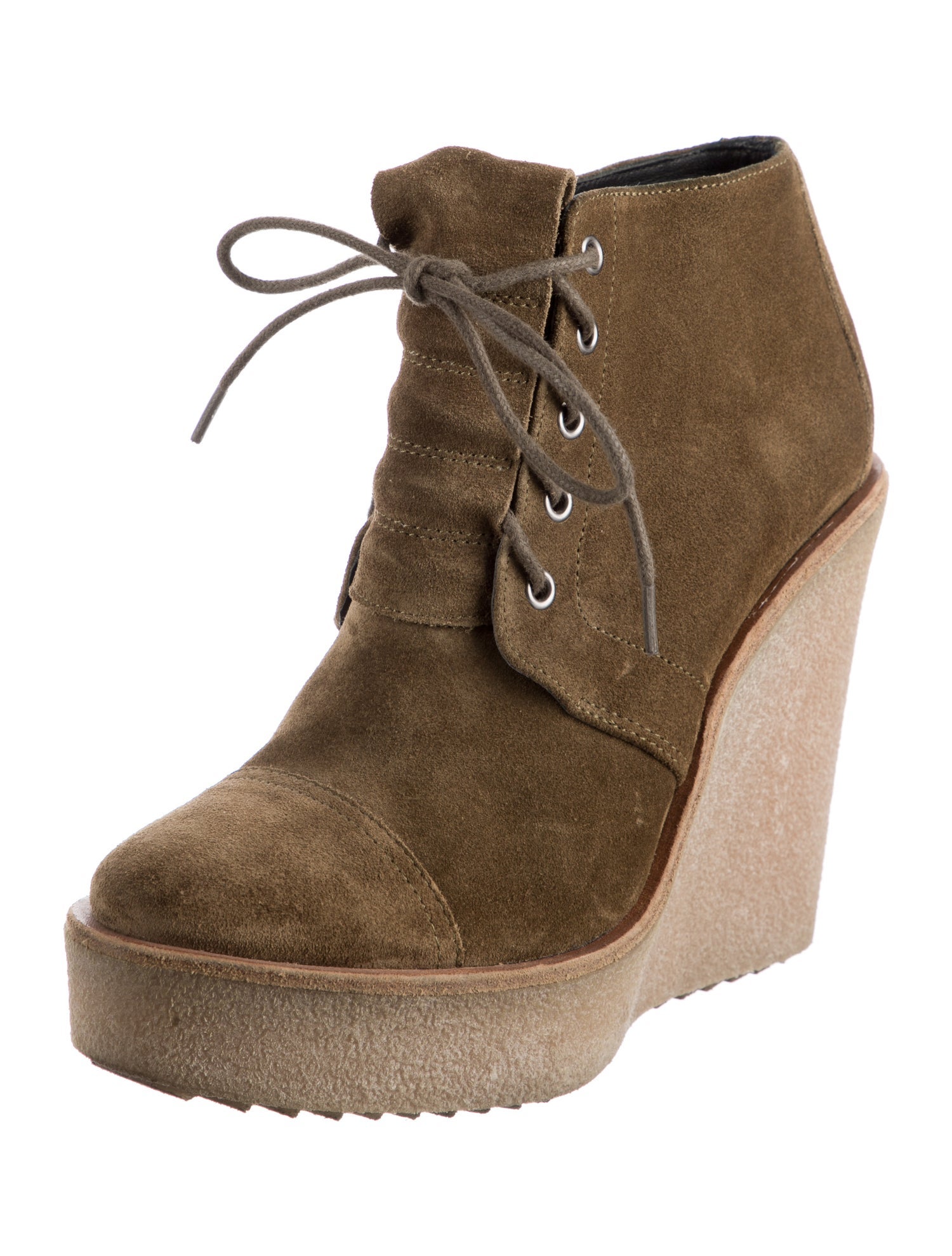 Pierre Hardy Suede Lace-Up Boots