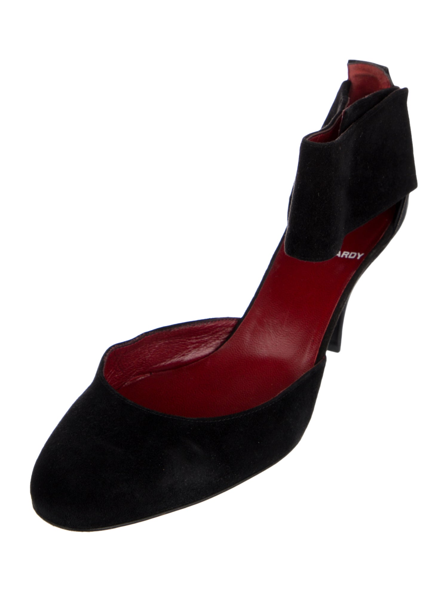 Pierre Hardy Suede D'Orsay Pumps