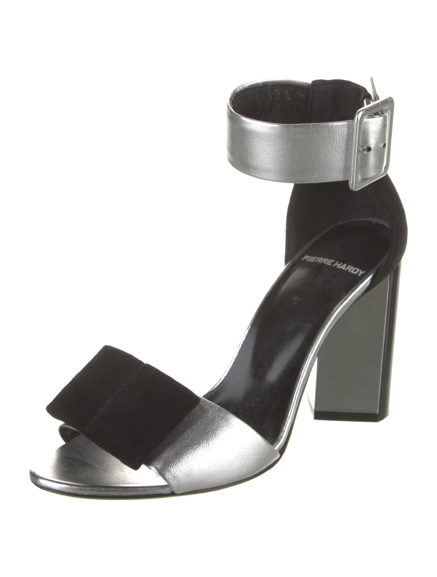 Pierre Hardy Leather Bow Accents Sandals